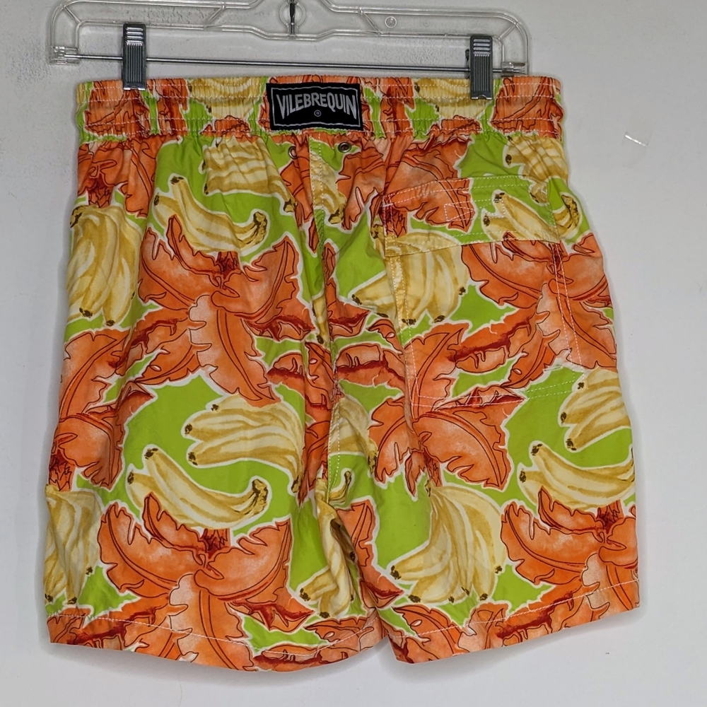 Vilebrequin • Banana 🍌 Print Swim Trunks EUC